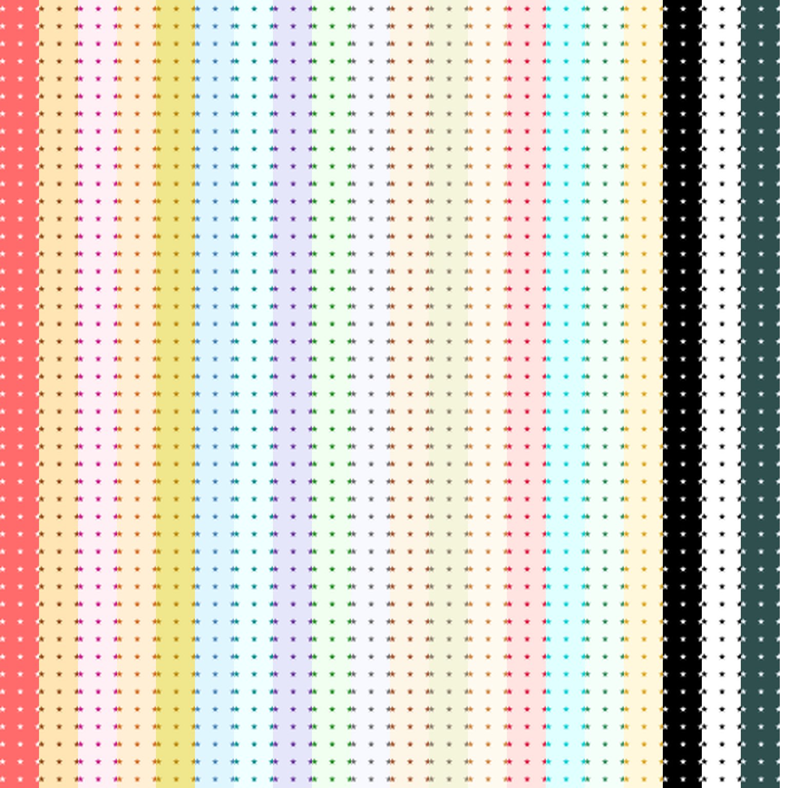 Digital paper pattern stars – vibrant_coral (12×12 in, A4, Letter ...